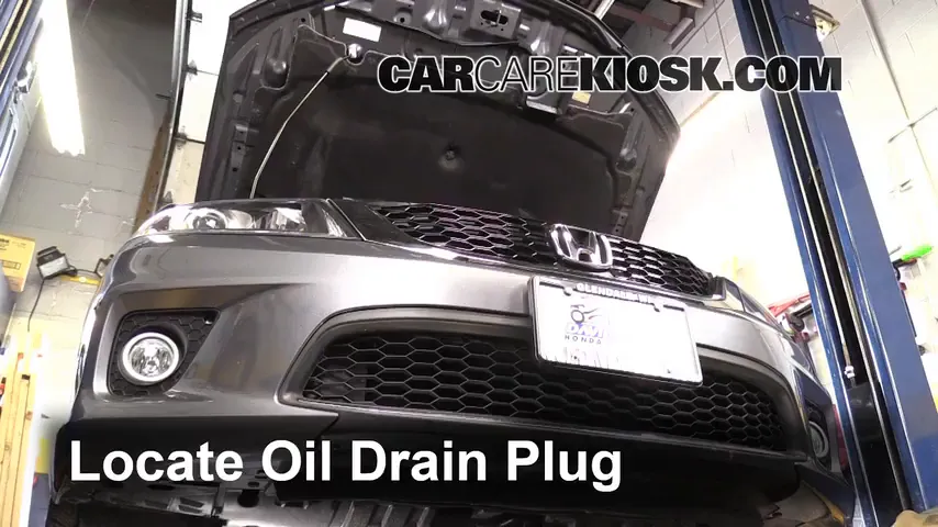 2015 Honda Accord EX-L 2.4L 4 Cyl. Coupe Oil Change Oil and Oil Filter